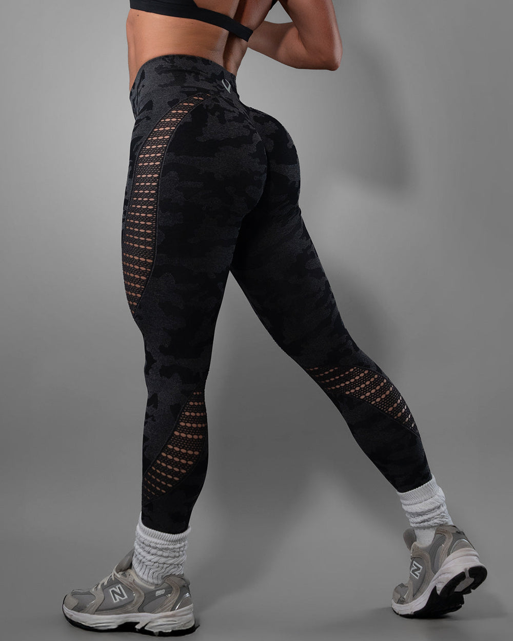 Synergy Black Camo Seamless Leggings