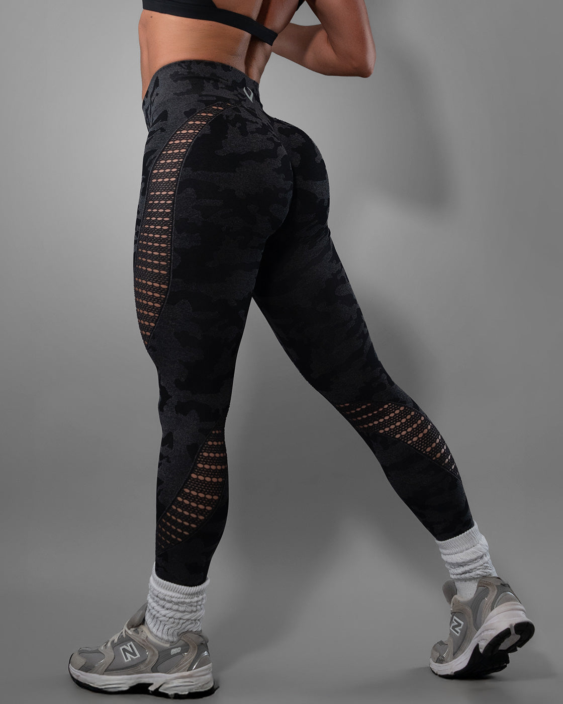 Synergy Black Camo Seamless Leggings